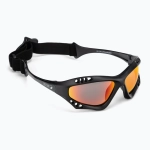 Спортивные очки OCEAN Australia Matt Black / Revo Orange Polarized lenses