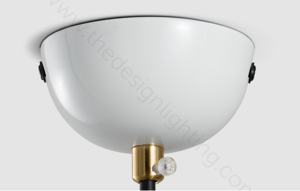 Pendant design lamp Aballs  by Parachilna (White,  D30)