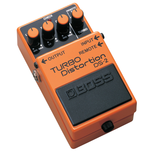 BOSS DS-2 - педаль эффектов, эффект турбодисторшн