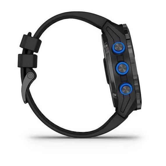 Комплект умные часы - дайвинг компьютер Garmin Descent MK2i DLC-покрытием и черным ремешком + датчик Descent T1