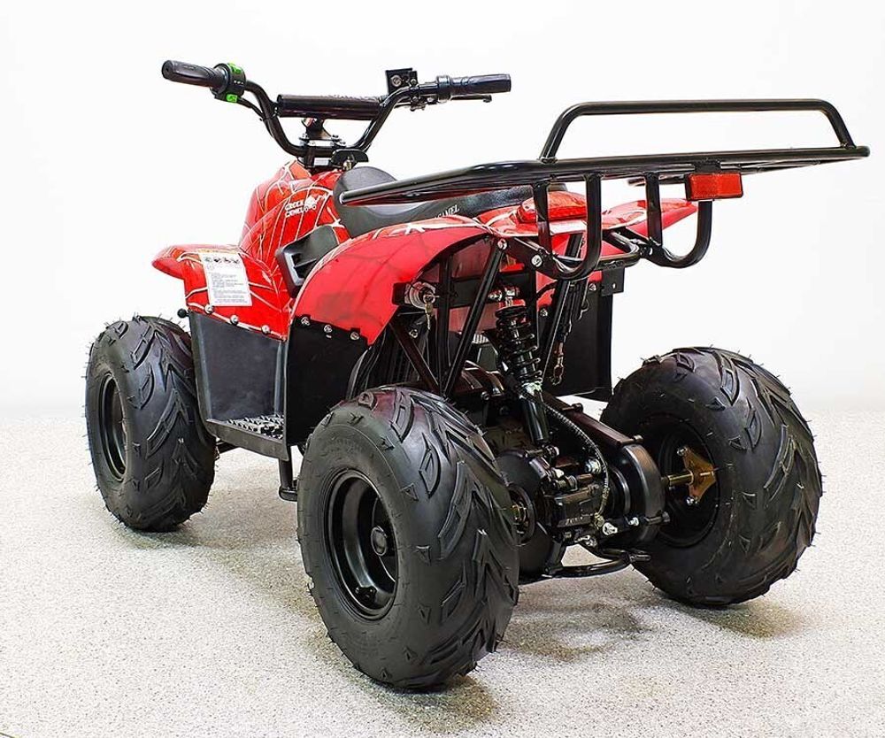 Квадроцикл детский GreenCamel Гоби K51 (36V 800W R7 Цепь) быстросъем, ножной тормоз электр.