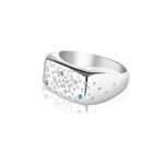 Кольцо 7 Кристаллов с топазом / 7 Crystals