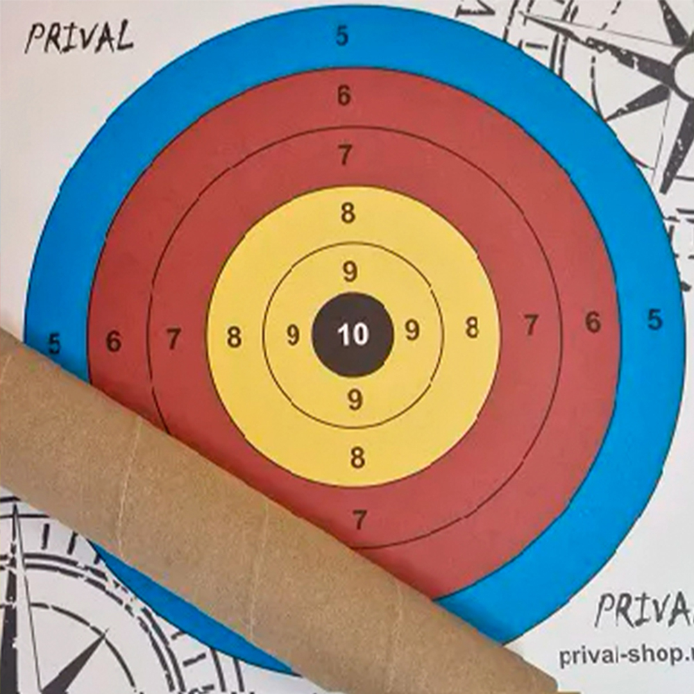 Мишени для стрельбы из лука Prival бумажные, 40см