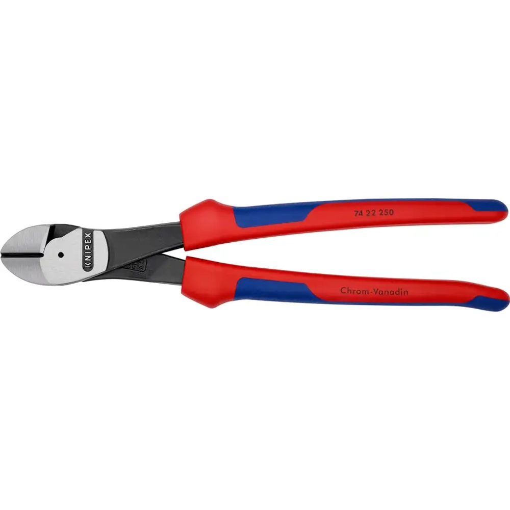 Кусачки боковые особой мощности черненые 250 мм Knipex 74 22 250