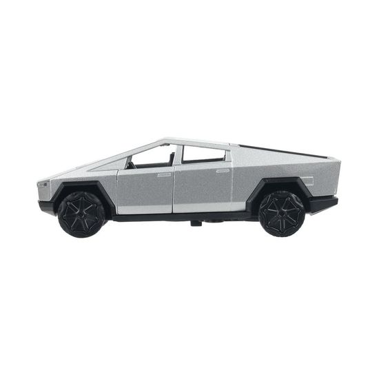 Машина металл tesla cybertruck 13,7см, дв,инер, серебристый