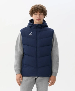 Жилет утепленный c капюшоном JÖGEL ESSENTIAL PerFormPROOF Padded Hooded Vest, темно-синий
