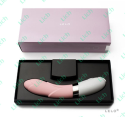 Розовый вибратор украшенный лепестками Iris Pink