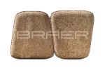 Тротуарная плитка Braer Классико круговая, Color Mix Миндаль, 60 мм
