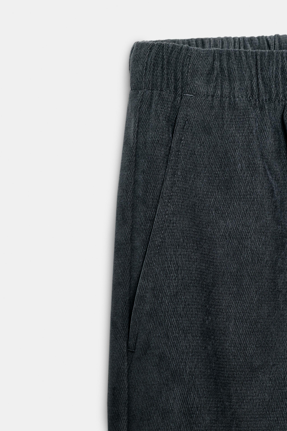 ШИРОКИЕ БРЮКИ С ЭЛАСТИЧНЫМ ПОЯСОМ — ZARA