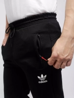 Брюки спортивные Adidas джоггеры на резинке трико прямые
