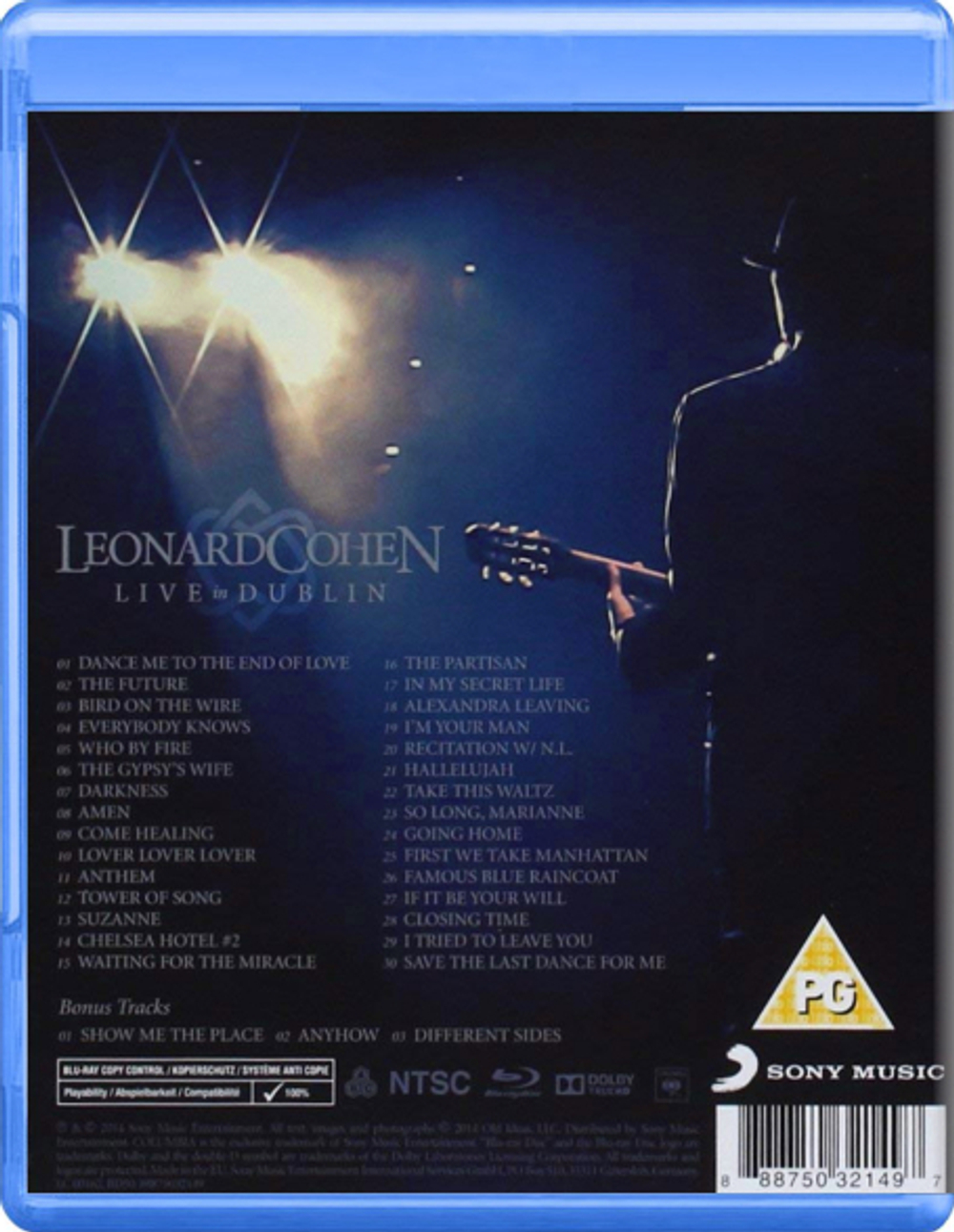 Leonard Cohen / Live In Dublin (Blu-ray)