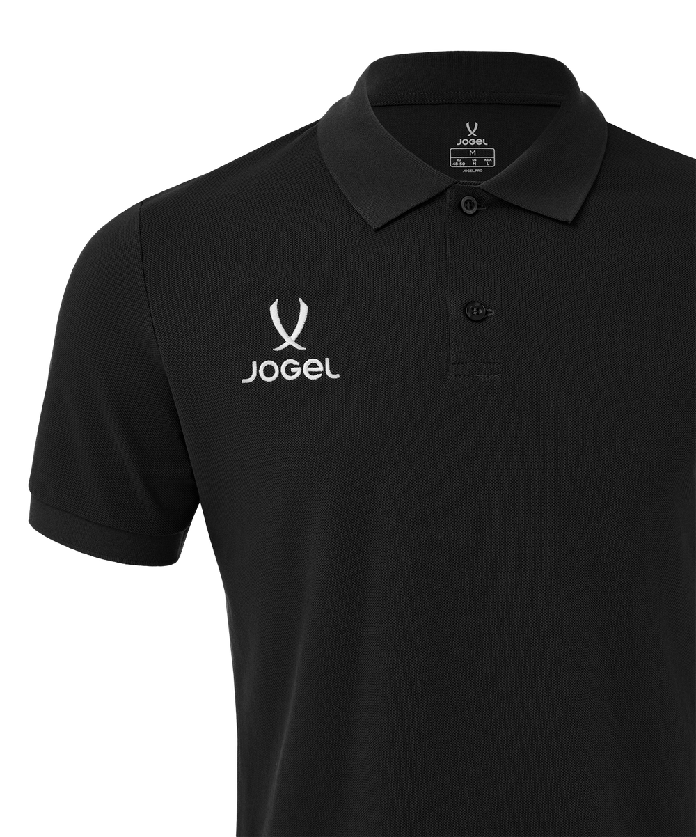 Поло Jogel ESSENTIAL Cotton Polo-K, черный 99