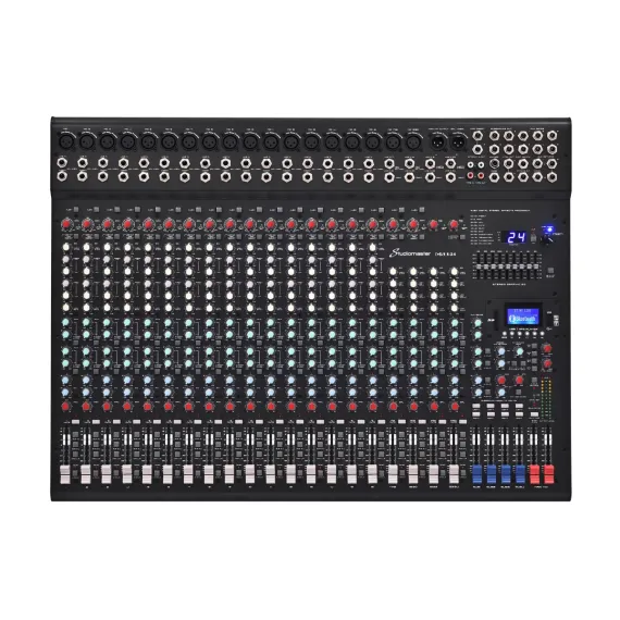 Studiomaster C5X-24 Микшерный пульт: 18 моно (XLR), 2 стерео (TRS), Группы: SUB 1-2, SUB 3-4