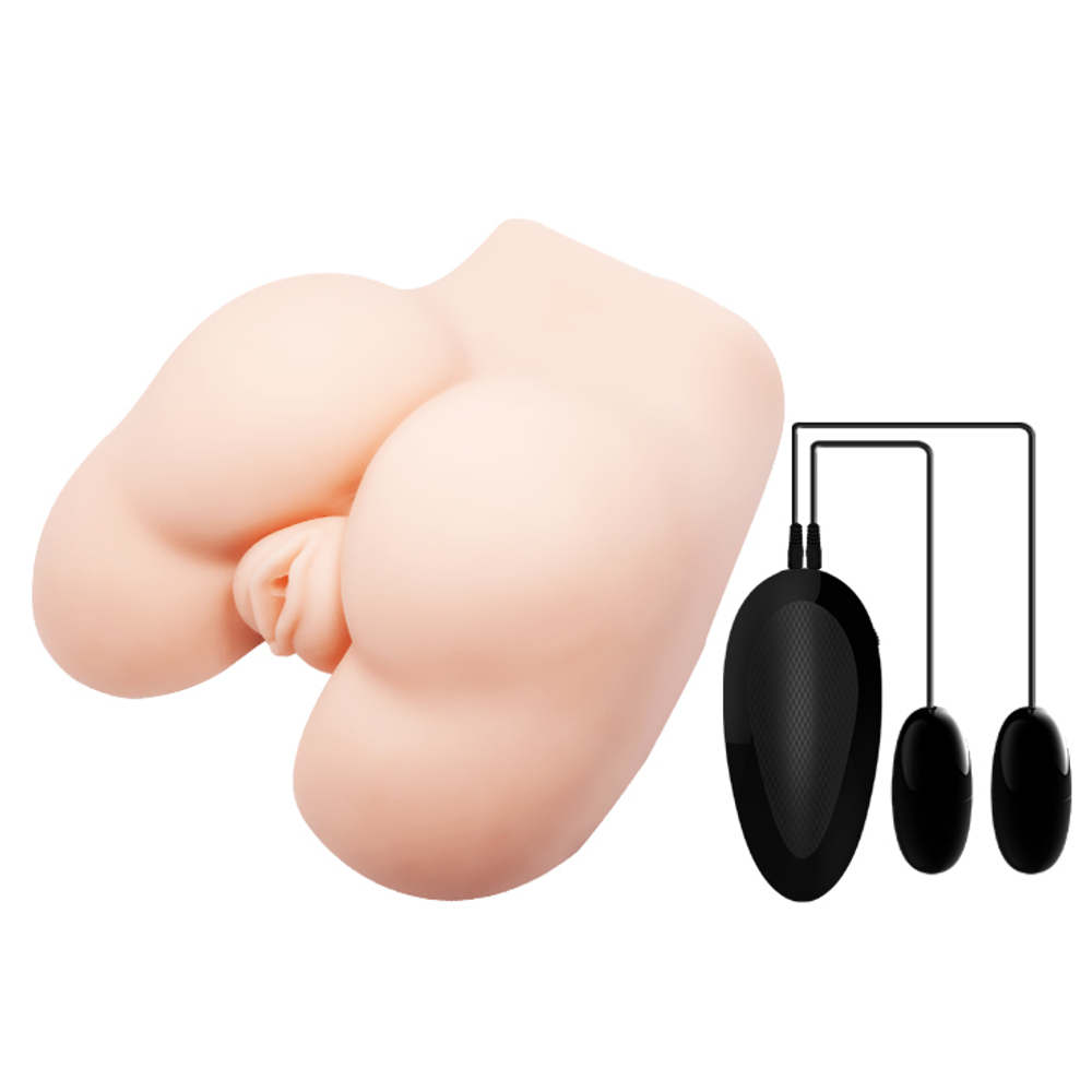 Мастурбатор вагина и анус с вибрацией Crazy Bull Vagina and Anal BM-009173Z-1