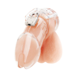 Прозрачная клетка целомудрия Acrylic See-thru Chastity Cage (Цвет: прозрачный)
