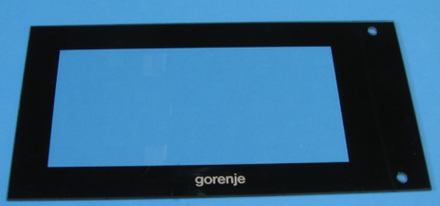 Стекло двери для микроволновки Gorenje (Горенье) внешнее БОЛЕЕ НЕ ПОСТАВЛЯЕТСЯ - СНЯТ С ПРОИЗВОДСТВА