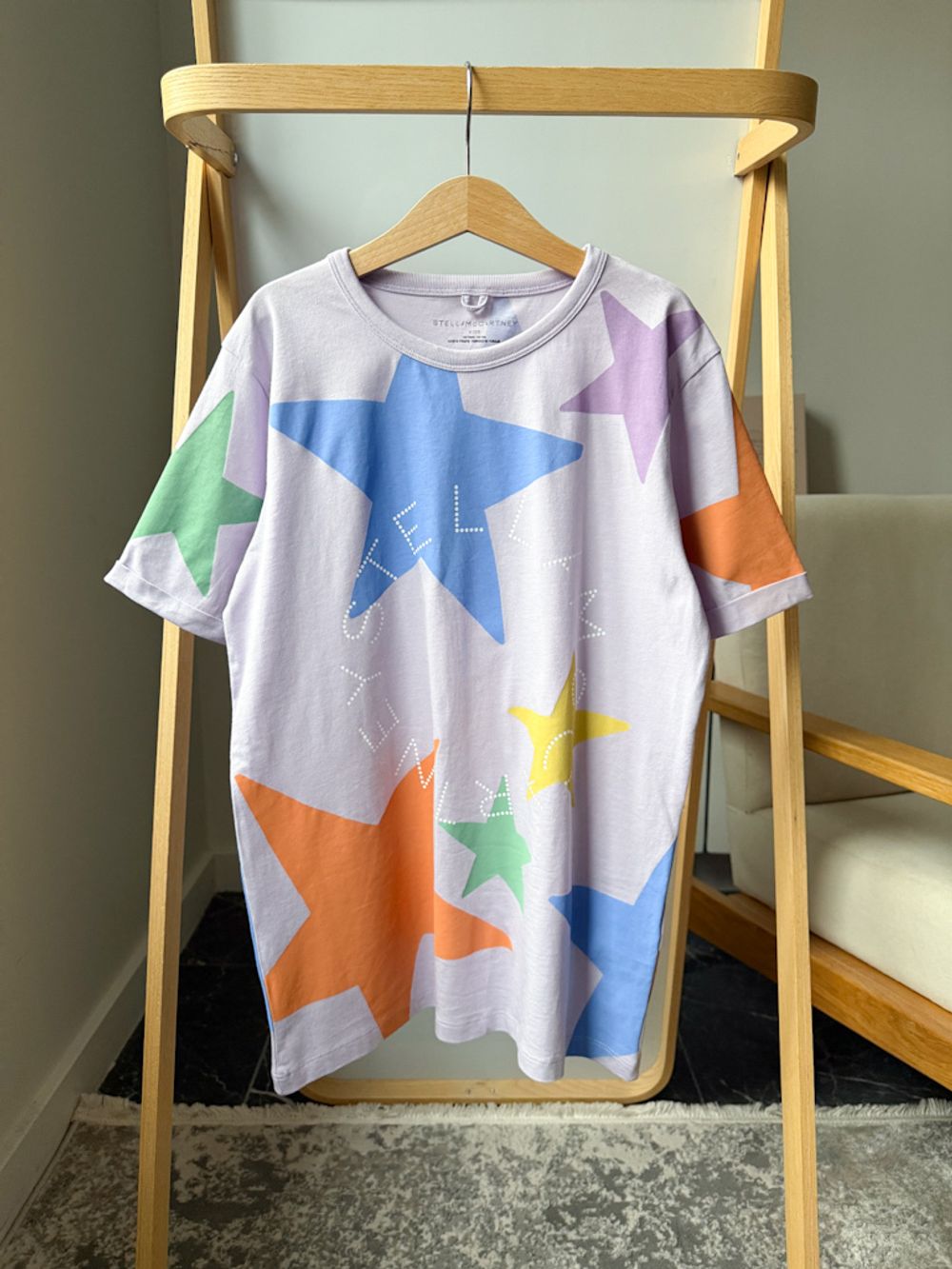 Хлопковая футболка Stella McCartney, 158