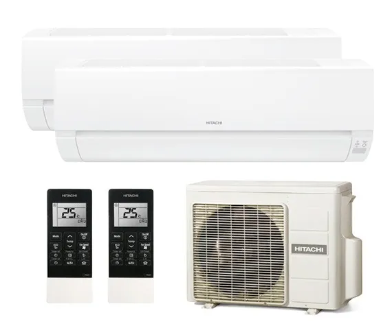Мульти сплит-система Hitachi 2 x RAK-18REF / RAM-40NE2F