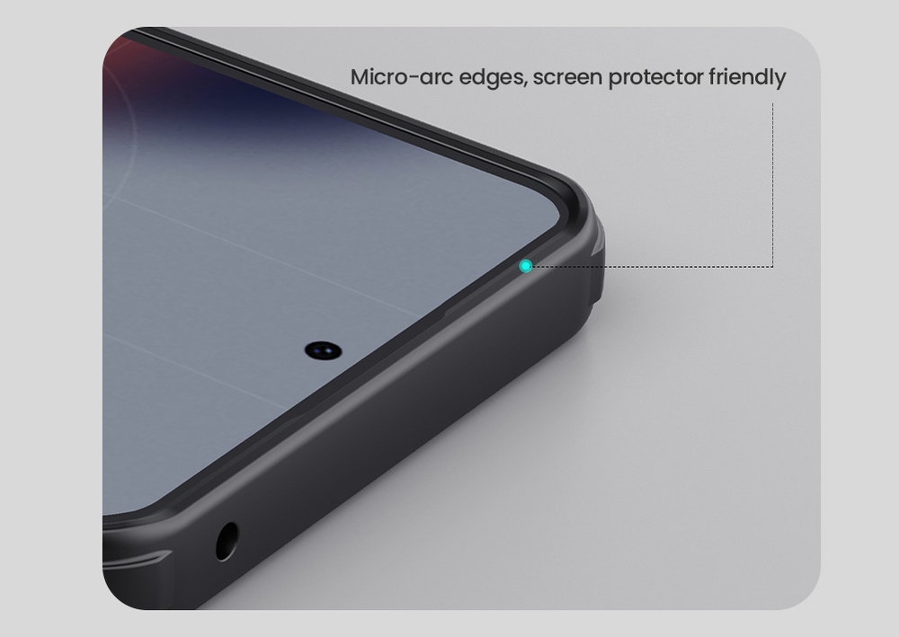 Усиленный защитный чехол от Nillkin для Nothing Phone 3a Pro, серия Super Frosted Shield Pro