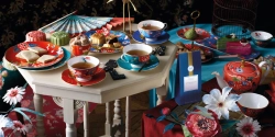 Wedgwood Набор из 4 тарелок для завтрака Paeonia Blush 21 см EAN 701587384384