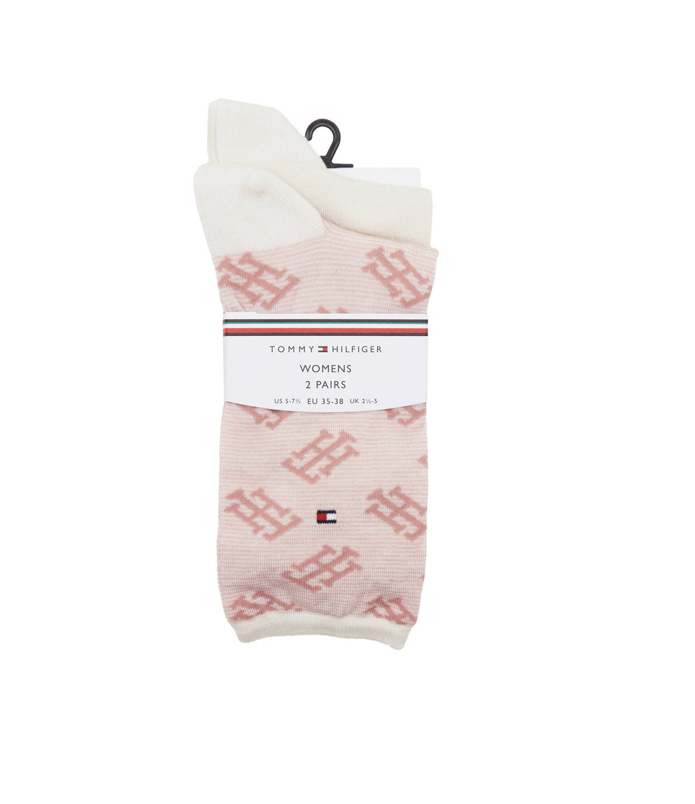 Носки 2 пары Tommy Hilfiger - розовый(701225896)