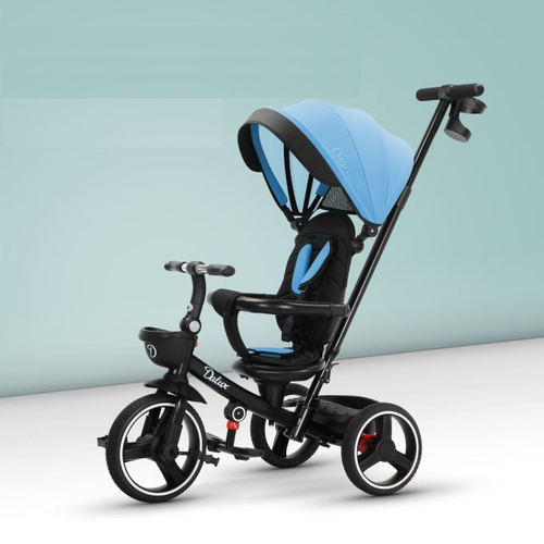 Трехколесный детский велосипед Luxmom 3588 (синий)