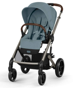 Прогулочная коляска Cybex Balios S Lux TPE 2025 Stormy Blue с дождевиком