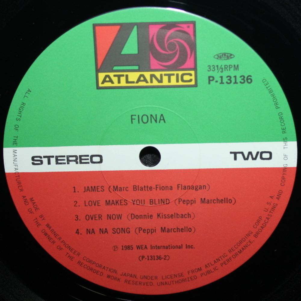 Fiona / Fiona (LP)