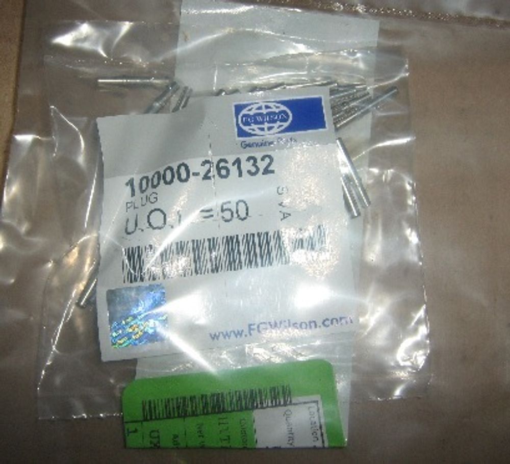 Заглушка / PLUG АРТ: 10000-26132 Заглушка / PLUG АРТ: 10000-26132