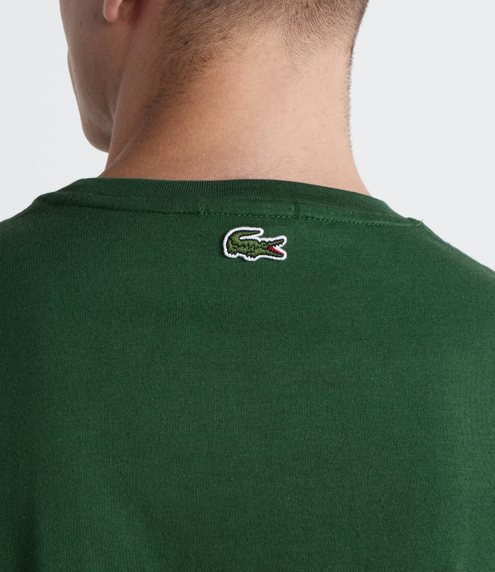 Футболка Lacoste - темно-зеленый(TH1147)