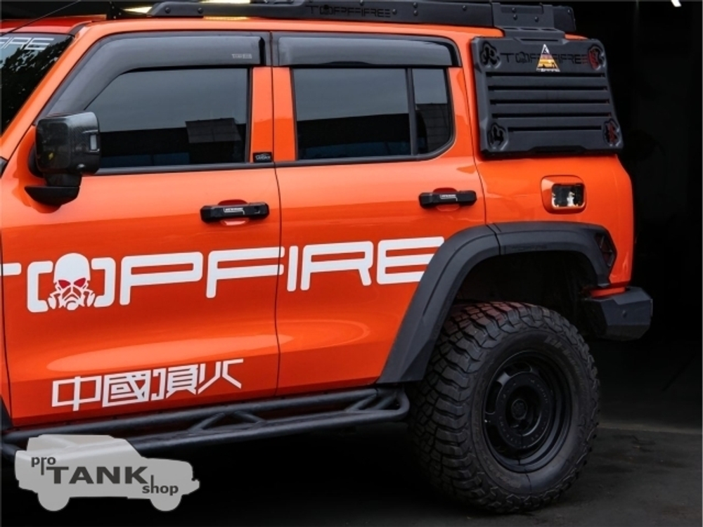 Пороги TOPFIRE (трубы) для TANK 300