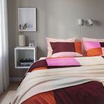 Комплект постельного белья IKEA BRUNKRISSLA (БРУНКРИСЛА), Односпальный, Разноцветный, 150x200, 50x80 см