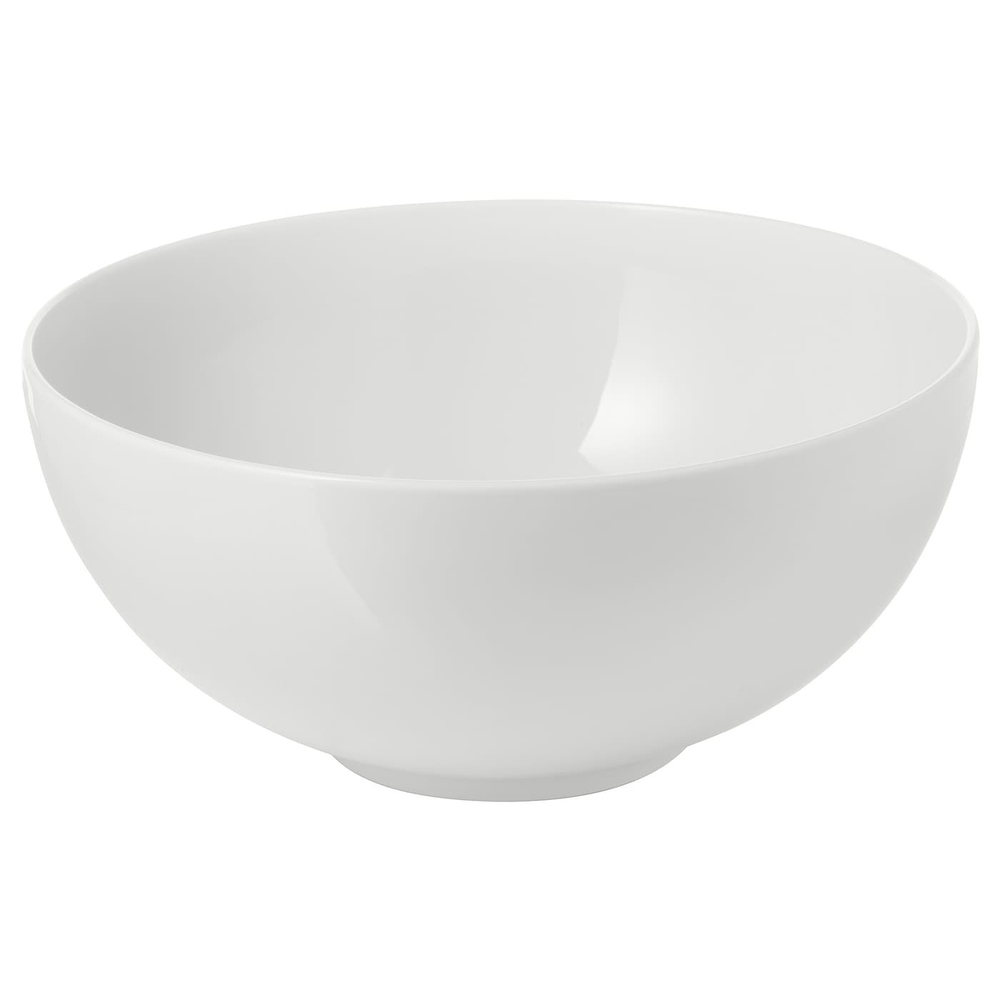 IKEA 365+ Миска, закругленные бока, белая, 22 см
