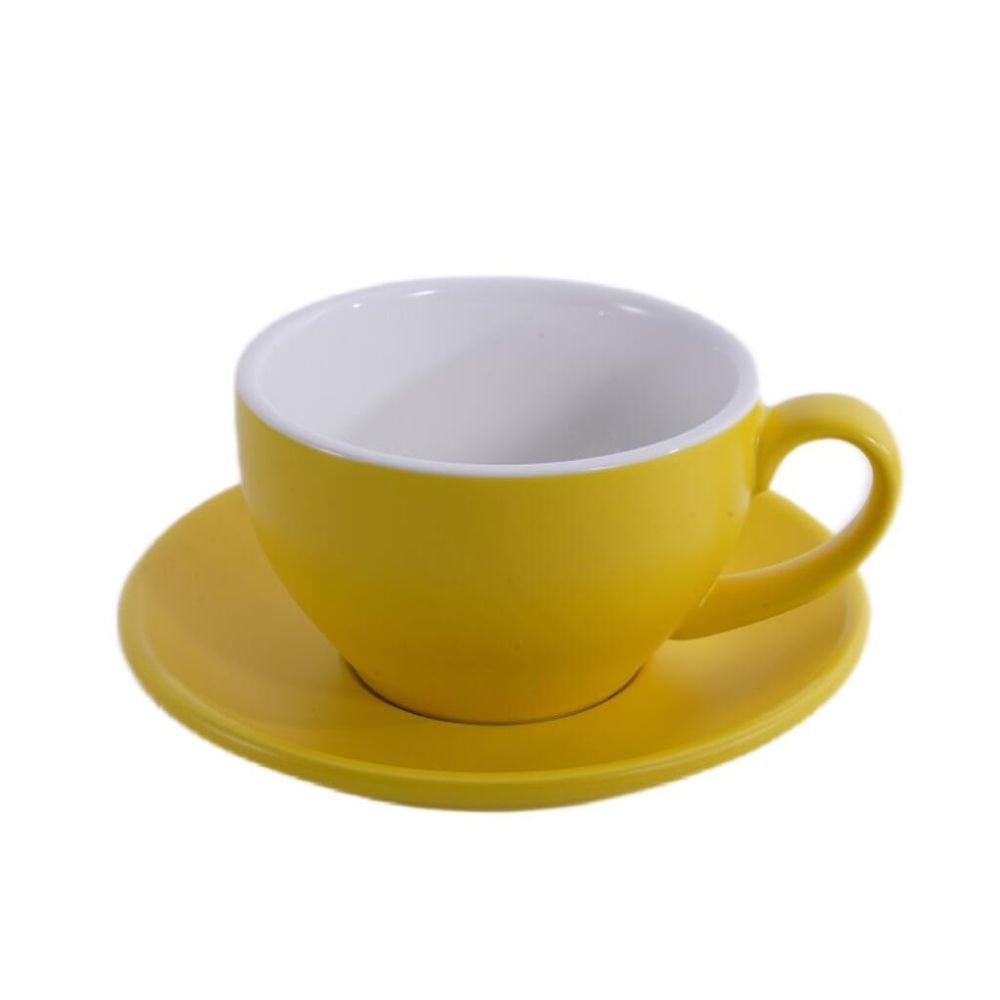 Чайная пара 300 мл желтая матовая d 10,3 см h6,6 см Barista (Бариста) P.L. Proff Cuisine [6]
