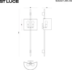 Бра Alfa SL6227.201.02 ST Luce