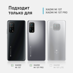 Стекло на камеру ROSCO для Xiaomi Mi 10T;Xiaomi Mi 10T Pro оптом (арт. XM-MI10T-CLEAR-CAM-GLASS)