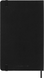 Ежедневник на 2025-2026 гг Moleskine Academic (DHB18DC3) 13х21см, 400 стр. твердая обложка черный