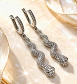 Ювелирные серьги из серебра 925 пробы