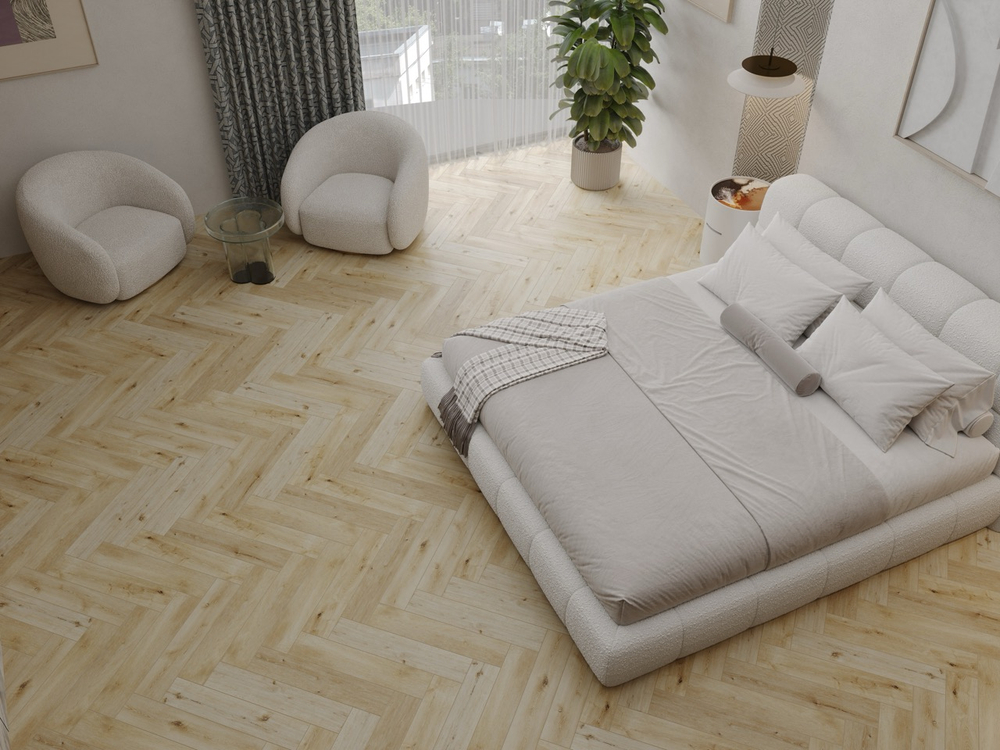 SPC ЛАМИНАТ CRONAFLOOR КОЛЛЕКЦИЯ HERRINGBONE "ЕЛОЧКА" Дуб Ренн