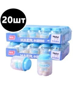 Молочные конфеты в виде таблеток 6 г * 20 шт
