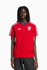 Футболка adidas Originals Croatia 2026 3-Stripes - красный