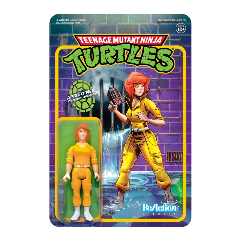 Фигурка Super7 - TMNT ReAction W2- April Oneil