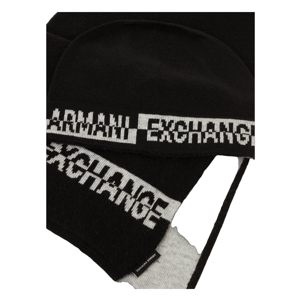 Набор шапка и шарф Armani Exchange