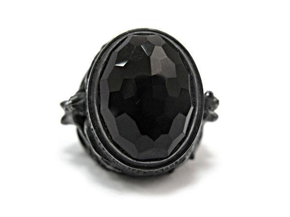 Перстень из серебра "War of Passions" AZR-021 Onix