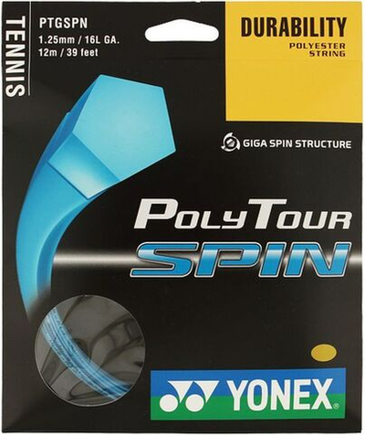 Теннисные струны Yonex Poly Tour Spin (12 m)