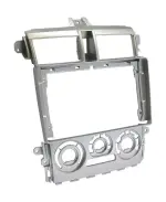Магнитола для Mitsubishi Colt 6 2002-2012, Colt Plus (правый руль, рамка серебро) - Vaycar VA47-5099 на Android 13, Быстрая, 4G SIM-слот