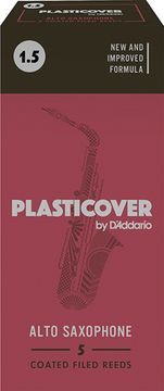 Трости для саксофона альт №1.5 5шт Rico Plasticover RRP05ASX150
