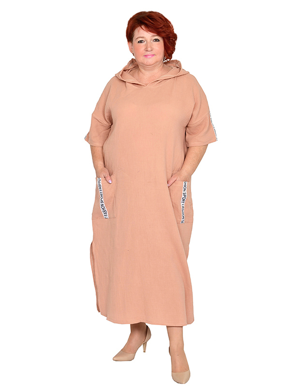 Платье из муслина Юстина