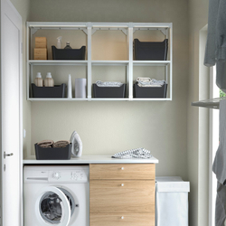 IKEA UPPDATERA  (ИКЕА УППДАТЕРА)  -  Контейнер - антрацит 34x24 см