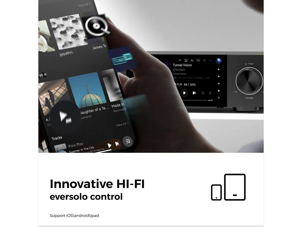 Аудиопроигрыватель EverSolo DMP-A6 Gen 2 Black